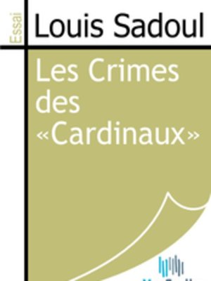 cover image of Les Crimes des Cardinaux